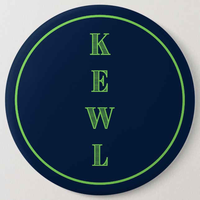 Chapa Redonda De 15 Cm Expresiones divertidas (Anverso)