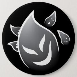 Chapa Redonda De 15 Cm Fantasmas espeluznantes