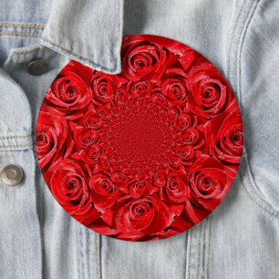 CHAPA REDONDA DE 15 CM FELIZ DÍA DE VALENTINE