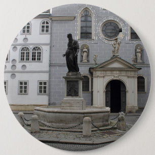 Chapa Redonda De 15 Cm Franziskanerplatz Viena Austria