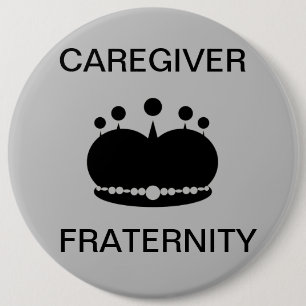 Chapa Redonda De 15 Cm Fraternidad Caregiver