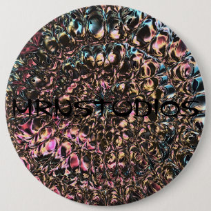 Chapa Redonda De 15 Cm Gemstone Spiral MRNSTUDIOS