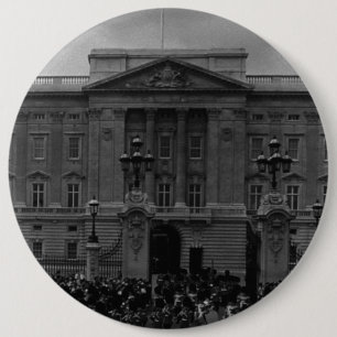 Chapa Redonda De 15 Cm Gran Inglaterra Londres Old Guard Buckingham Palac