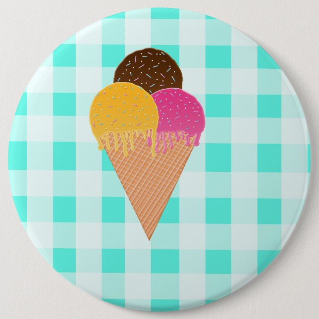 Chapa Redonda De 15 Cm helado (Anverso)