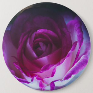 Chapa Redonda De 15 Cm Hermosa flor rosa