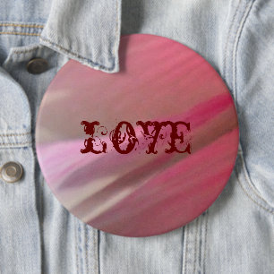 Chapa Redonda De 15 Cm Hollyhock 10 abstract 3 Love