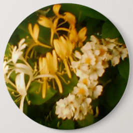 Chapa Redonda De 15 Cm Honeysuckle Wild Floral