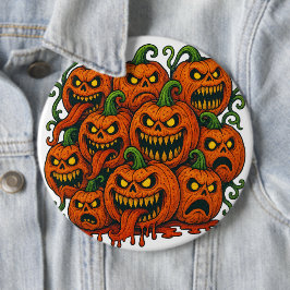 Chapa Redonda De 15 Cm Horror de Halloween