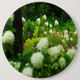 Chapa Redonda De 15 Cm Hydrangeas en Limerick en Mi Jardín Rubio