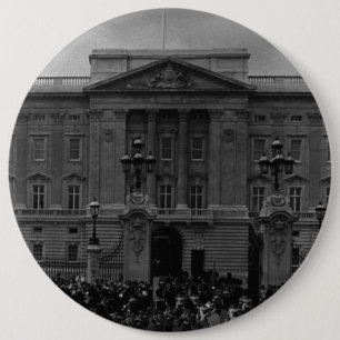 Chapa Redonda De 15 Cm Inglaterra antigua Londres Vieja Guardia Palacio d