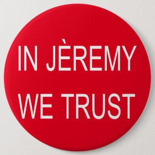 Chapa Redonda De 15 Cm Insignia de Jeremy Corbyn Arsène