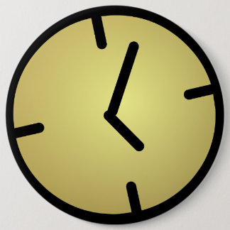 Chapa Redonda De 15 Cm Insignia del reloj de Oldskool