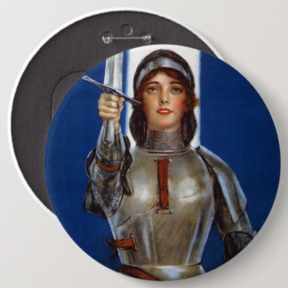 Chapa Redonda De 15 Cm Juana de Arco: La Doncella de Orleans, Heroína Cab