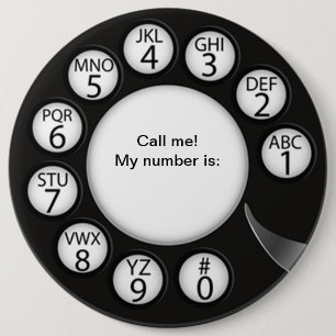 Chapa Redonda De 15 Cm ¡Llamada del OPUS el hombre!