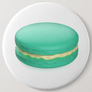 Chapa Redonda De 15 Cm Macarón verde francés