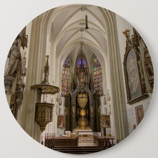 Chapa Redonda De 15 Cm Maria Am Gestade, Wien Österreich (Anverso)