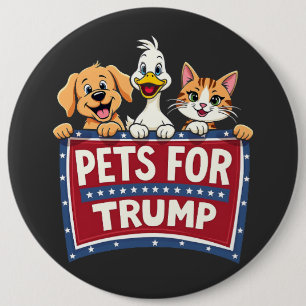 Chapa Redonda De 15 Cm Mascotas para las elecciones de perros máscaras de