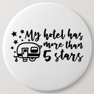 Chapa Redonda De 15 Cm Mi Hotel Tiene Más De 5 Estrellas