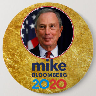 Chapa Redonda De 15 Cm mike BLOOMBERG 2020