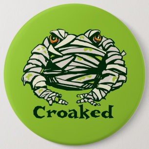 Chapa Redonda De 15 Cm Momia de la rana