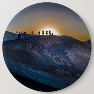 Chapa Redonda De 15 Cm Muerte Valley zabriskie Point Sunset