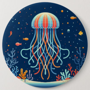 Chapa Redonda De 15 Cm náutica/playa/medusas costeras