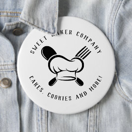 Chapa Redonda De 15 Cm Negocio Moderno de Panadería Dulce