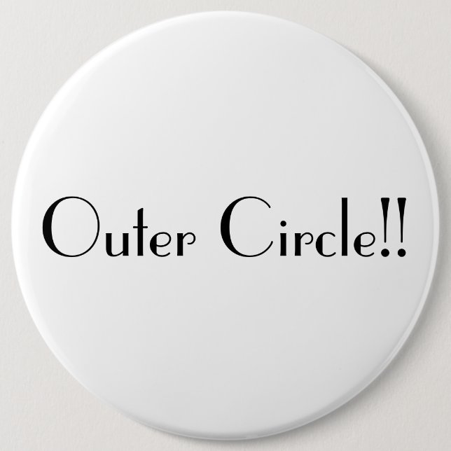 Chapa Redonda De 15 Cm Ninguna manera Jose (Anverso)