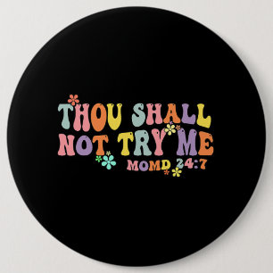 Chapa Redonda De 15 Cm No Me Intentarás Mood 247 Cita El Inglés Antiguo G