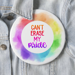 Chapa Redonda De 15 Cm No puedo borrar mi orgullo