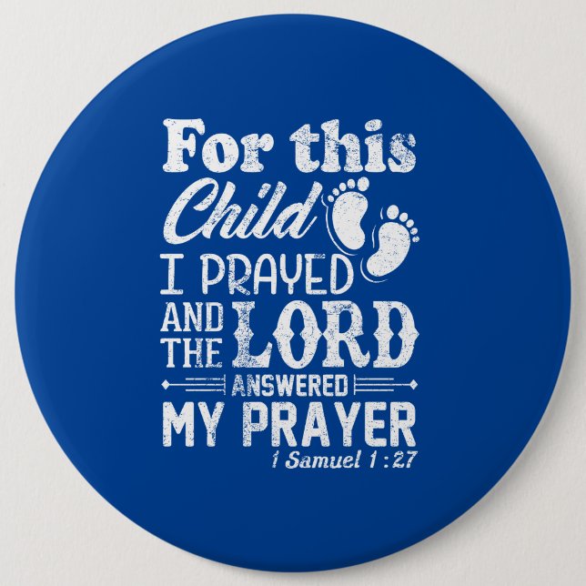 Chapa Redonda De 15 Cm Nueva mamá de papá para ser (Anverso)