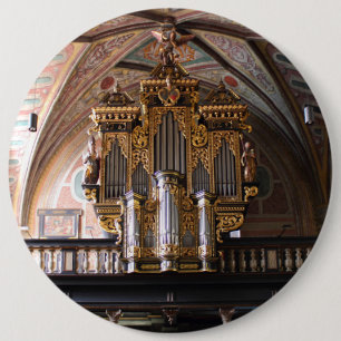 Chapa Redonda De 15 Cm Orgel Pfarrkirche St.Wolfgang am Wolfgangsee
