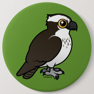 Chapa Redonda De 15 Cm Osprey lindo