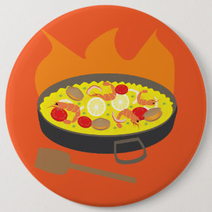 Chapa Redonda De 15 Cm Paella