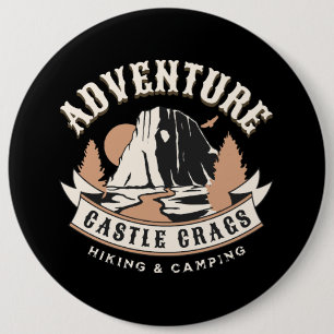 Chapa Redonda De 15 Cm Parque Estatal Castle Crags California
