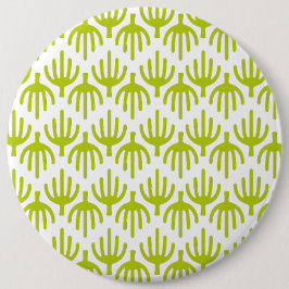 Chapa Redonda De 15 Cm Patrón de cactus
