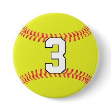 Personalizado Fastpitch Softball Player Número de 