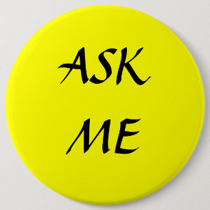 Chapa Redonda De 15 Cm PÍDAME - los botones