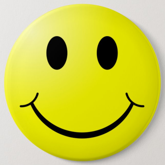 Chapa Redonda De 15 Cm Pin gigante (Anverso)