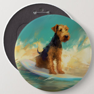Chapa Redonda De 15 Cm Pintado de surf en Airedale Beach