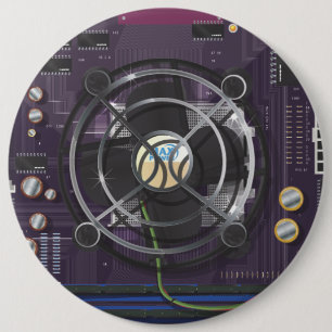 Chapa Redonda De 15 Cm Placa madre para equipos