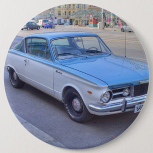 Chapa Redonda De 15 Cm Plymouth Barracuda