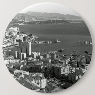 Chapa Redonda De 15 Cm Puerto Montecal Montecarlo 1970