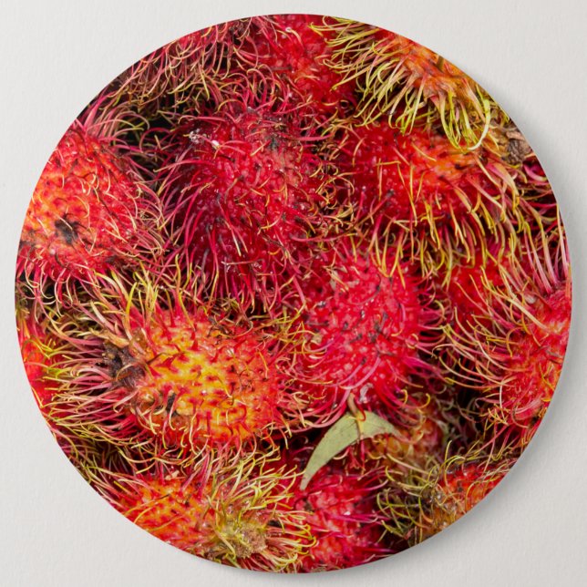 Chapa Redonda De 15 Cm Rambutan (Anverso)