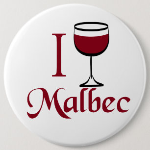 Chapa Redonda De 15 Cm Regalos de Malbec Wine Lover