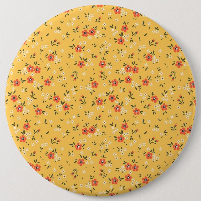 Chapa Redonda De 15 Cm Regalos De Navidad Floral Y Hardy (Anverso)