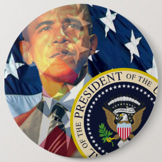 Chapa Redonda De 15 Cm Regalos de Obama 3