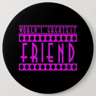 Chapa Redonda De 15 Cm Regalos para amigos : El mejor amigo del mundo