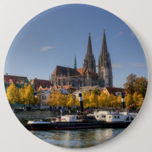 Chapa Redonda De 15 Cm Regensburg (Alemania)