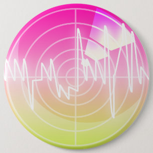 Chapa Redonda De 15 Cm Reproductor de MP3